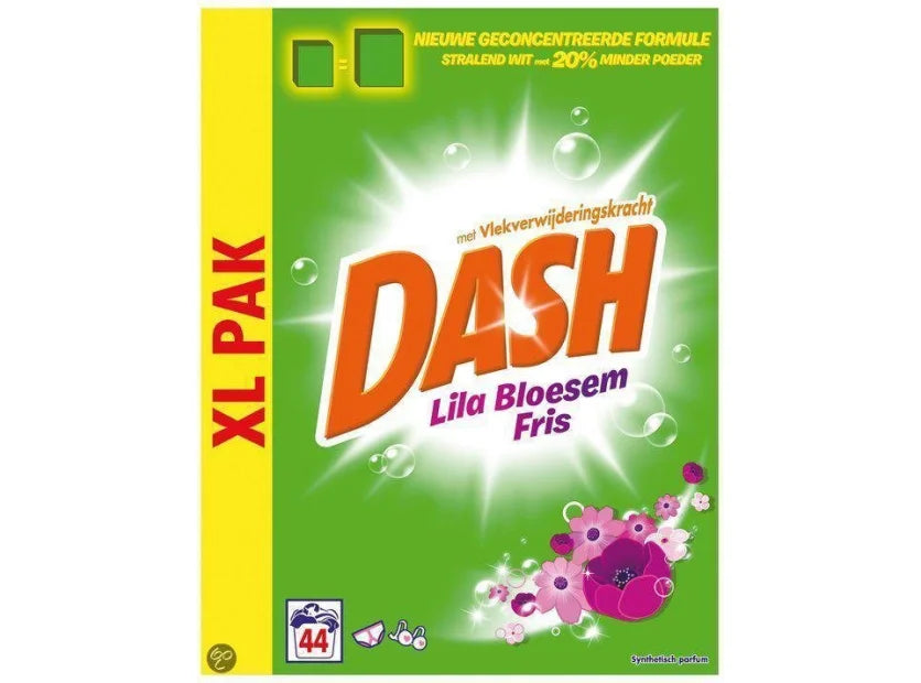 DASH WASPOEDER 44 SC. 2,860 KG XL PACK LILA BLOESEM FRIS