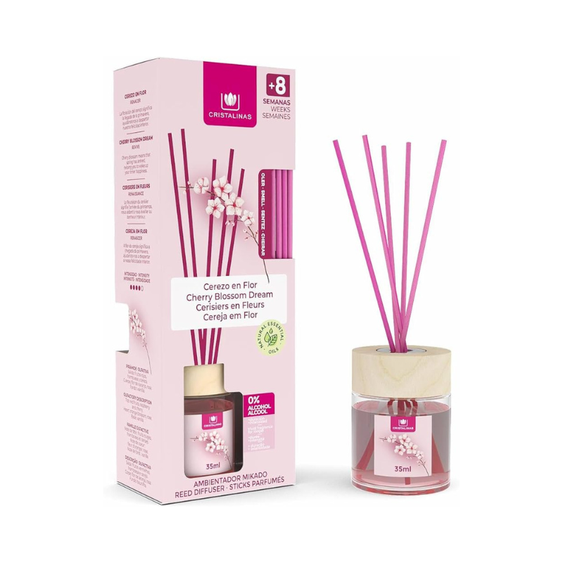 AT HOME SCENTS GEURSTOKJES CHERRY BLOSSOM