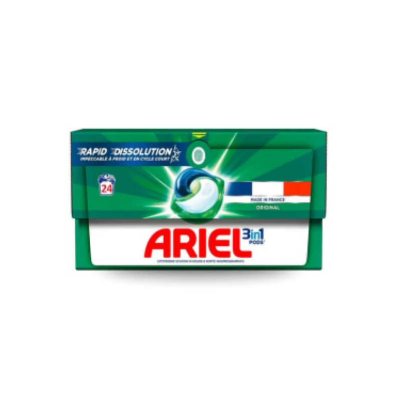 Ariel - Wasmiddel - Pods - 3in1 Pods - Original - 24Wb/492g