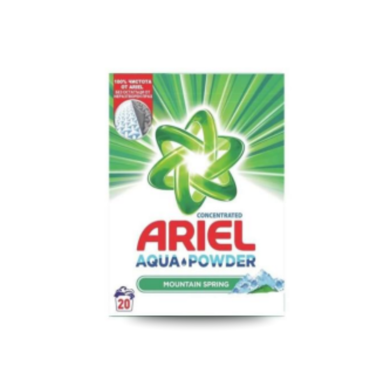 Ariel - Wasmiddel - Waspoeder - Mountain Spring - 20Wb/1300g