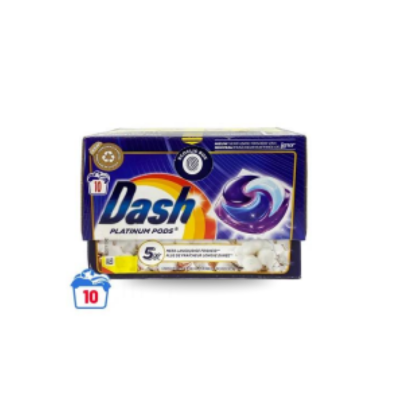 Dash Pods Platinum Frisheid van Katoen 10 stuks