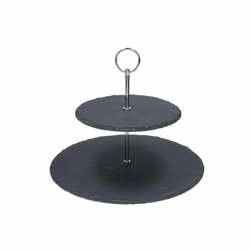 VOORGERECHT DISPLAY 2 HOOGTEN 20/25CM (houtachtige)